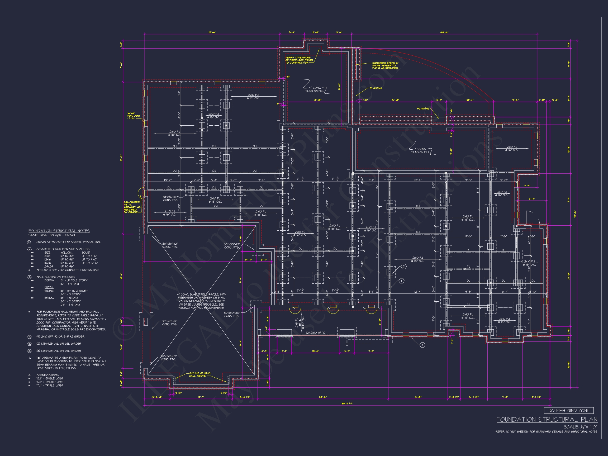 Elegant Home Floor Plan with CAD Designs & Blueprint Features