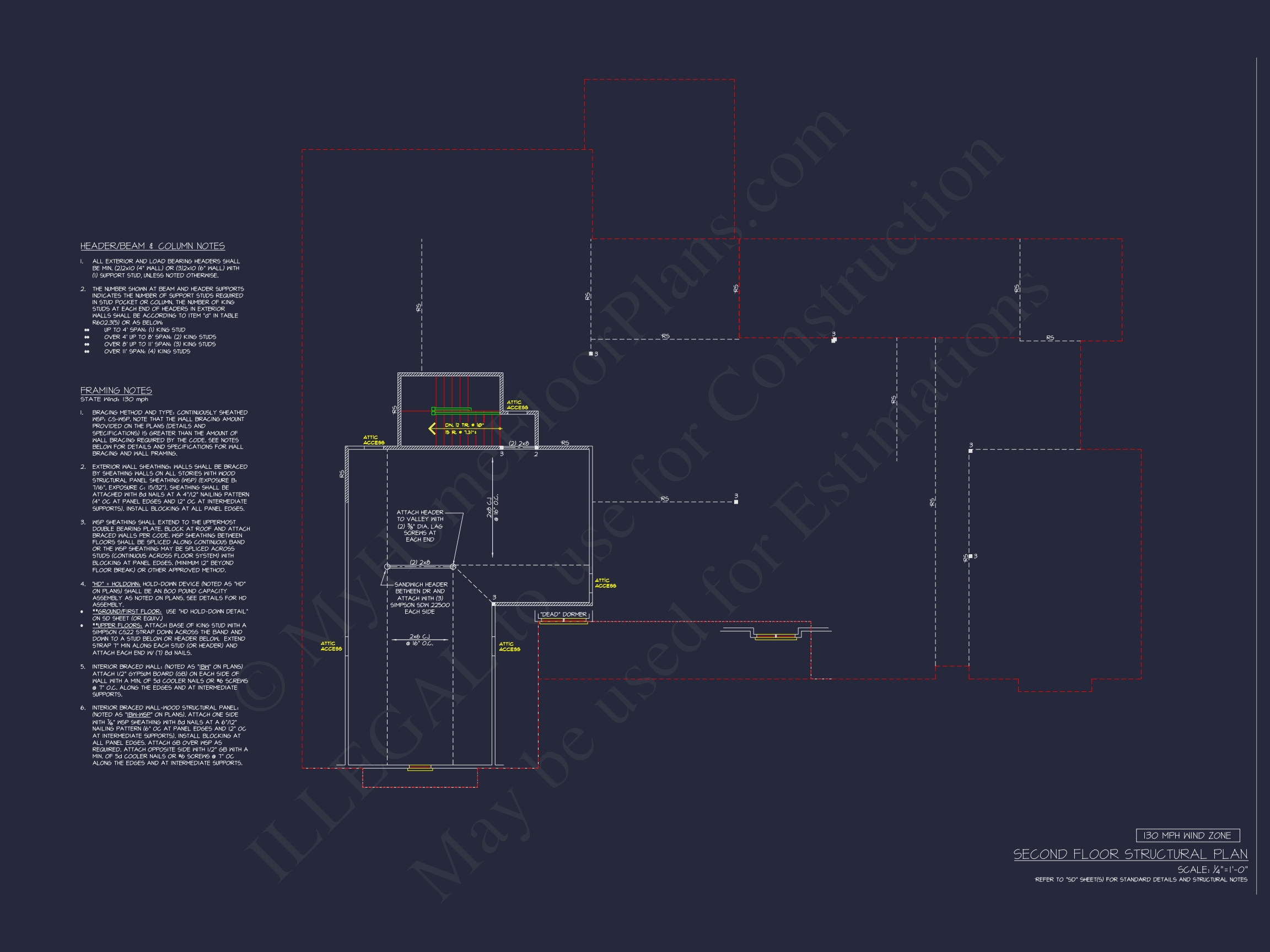 Elegant Home Floor Plan with CAD Designs & Blueprint Features