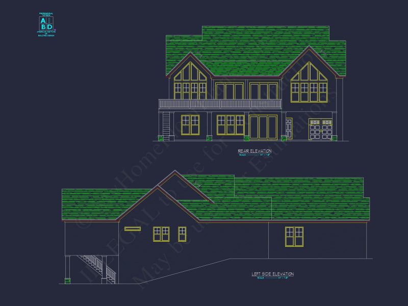 Elegant house Floor Plan with CAD Designs and Architecture