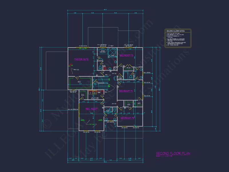 Elegant house Floor Plan with CAD Designs and Architecture