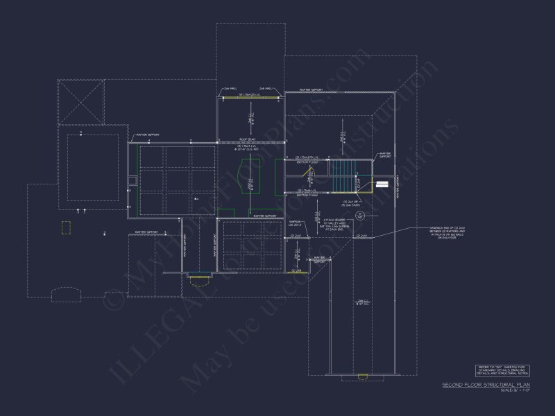 Elegant house Floor Plan with CAD Designs and Blueprint