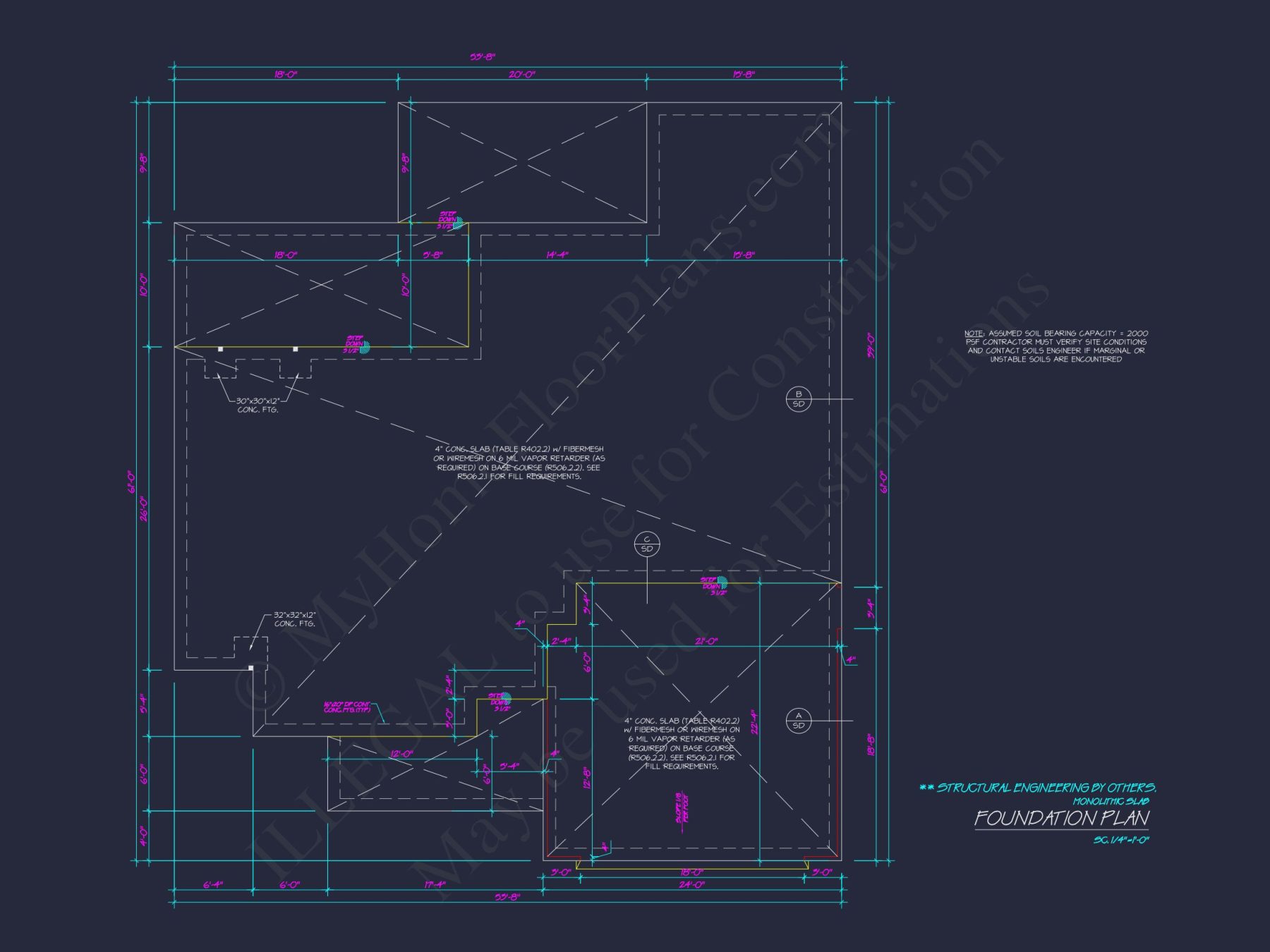 Elegant house Floor Plan with CAD Designs and Blueprint Details