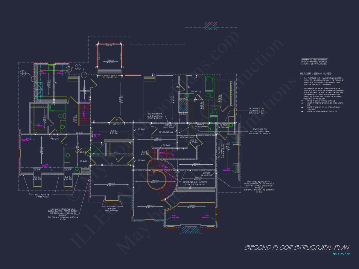 Elegant house Floor Plan with CAD Designs and Blueprints
