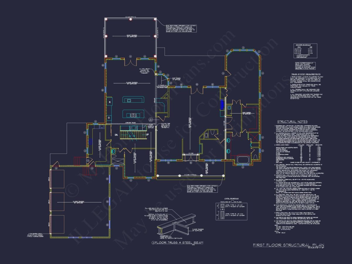 Elegant house Floor Plan with CAD Designs and Blueprints