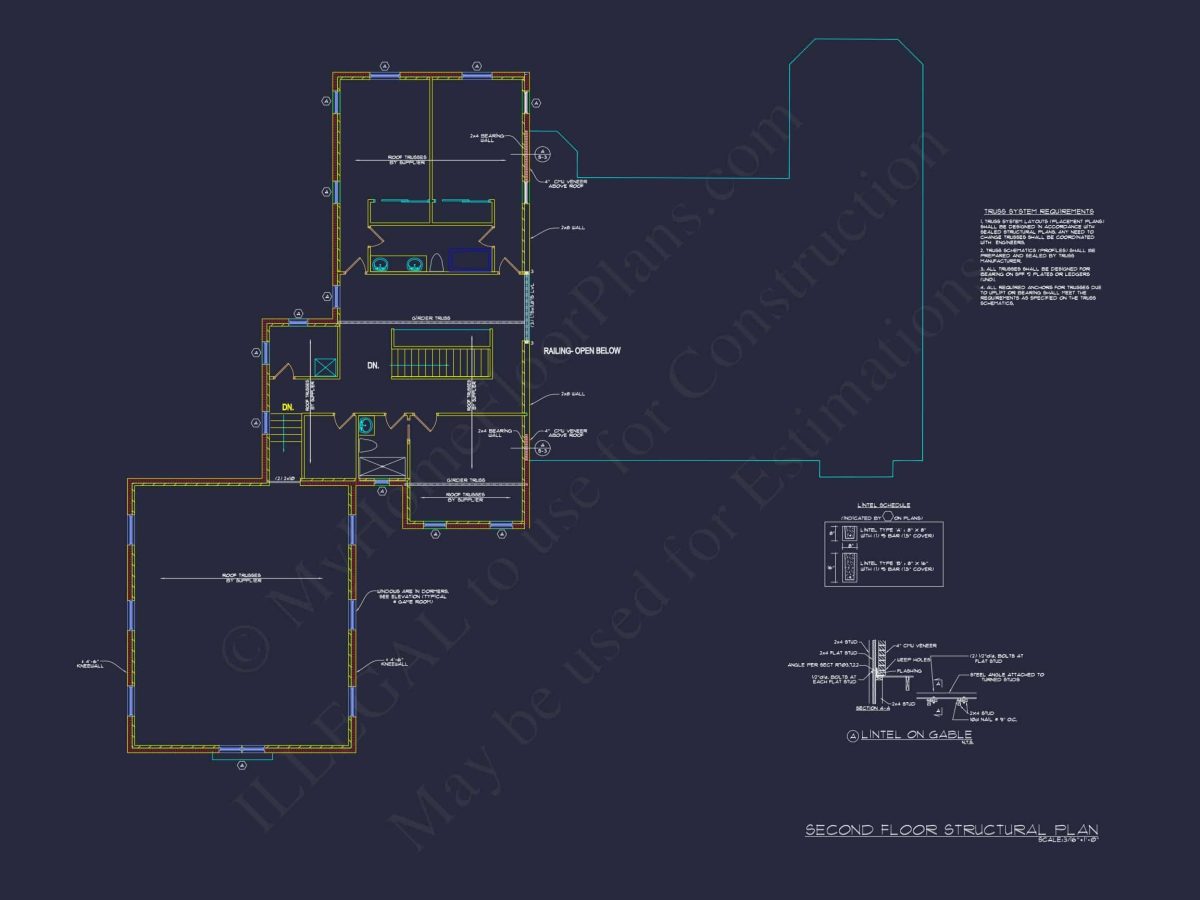 Elegant house Floor Plan with CAD Designs and Blueprints
