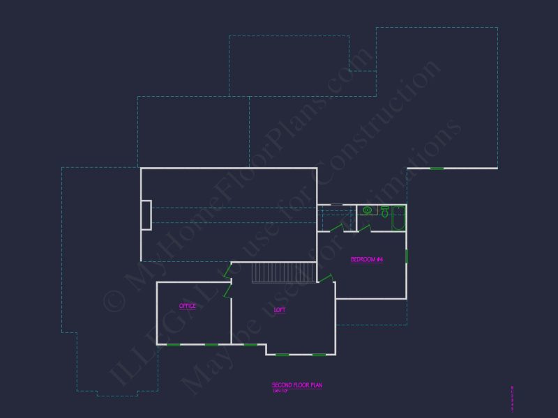 Elegant house Floor Plan with CAD Designs and Modern Architecture