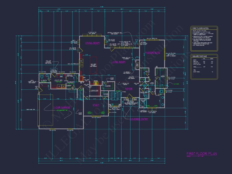 Elegant house Floor Plan with CAD Designs for Modern Living