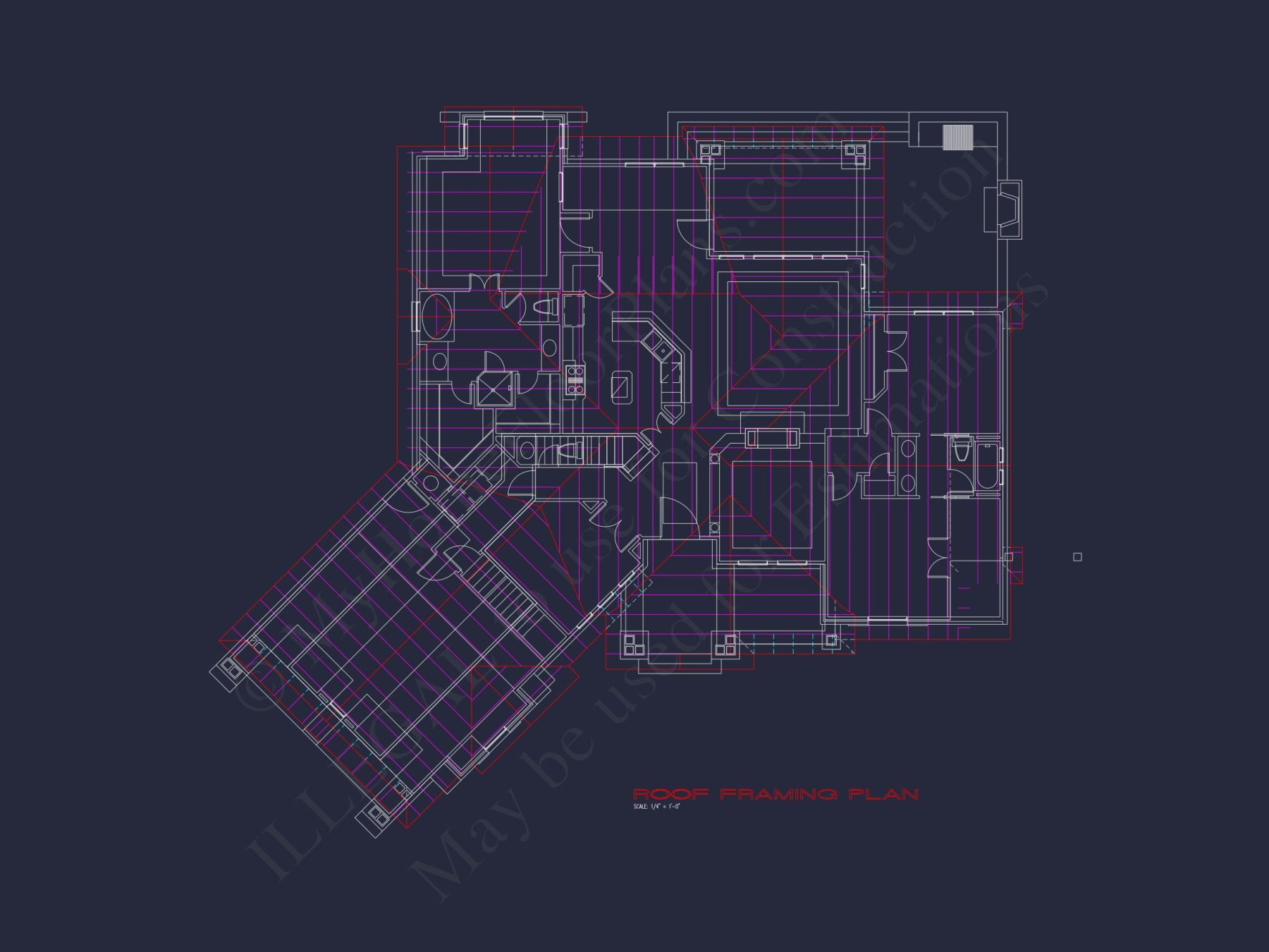 Elegant house Floor Plan with Detailed CAD Architecture Designs