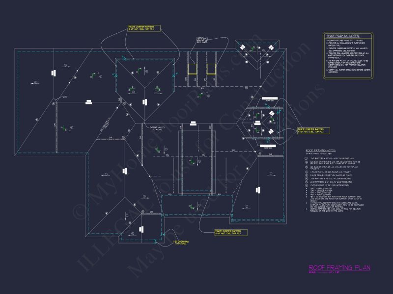 Elegant house Floor Plan with Detailed CAD Designs & Blueprints