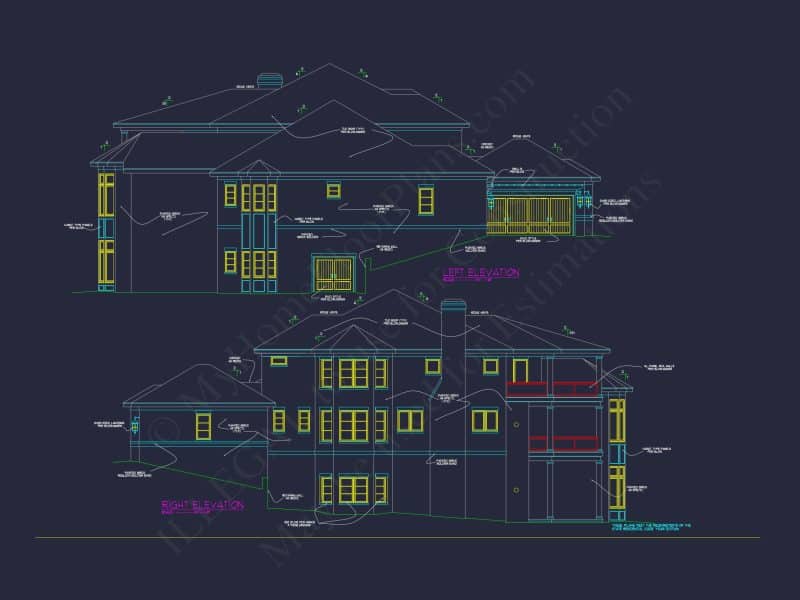 Elegant house Floor Plan with Luxury Design & Features