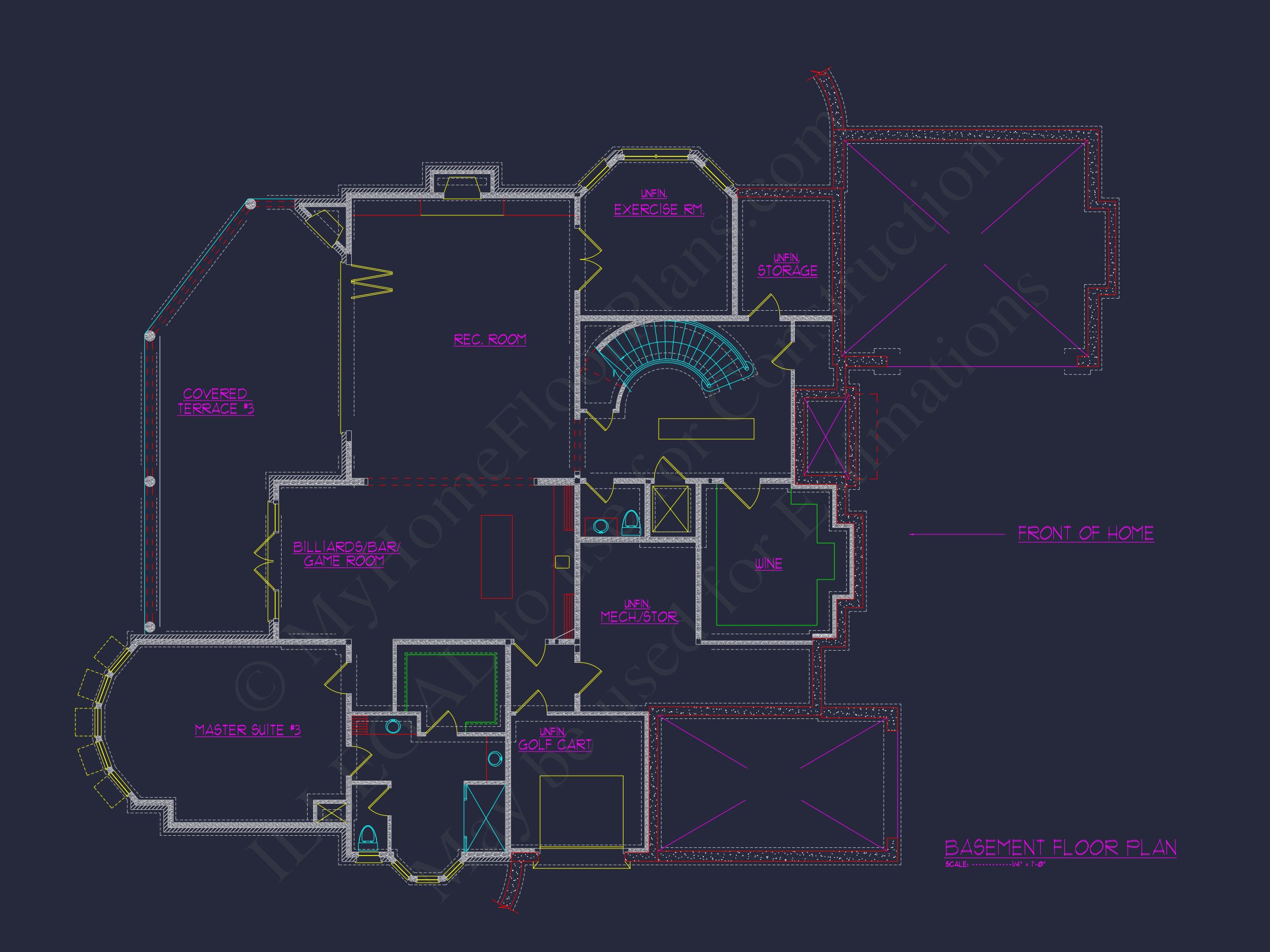 Elegant house Floor Plan with Luxury Design & Features