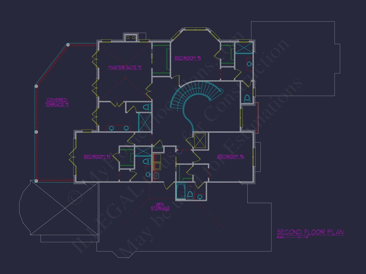 Elegant house Floor Plan with Luxury Design & Features