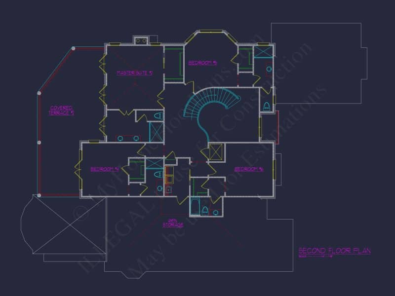 Elegant house Floor Plan with Luxury Design & Features