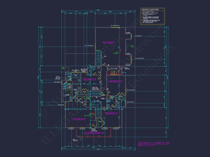 Elegant house Floor Plan with Spacious Blueprint Design