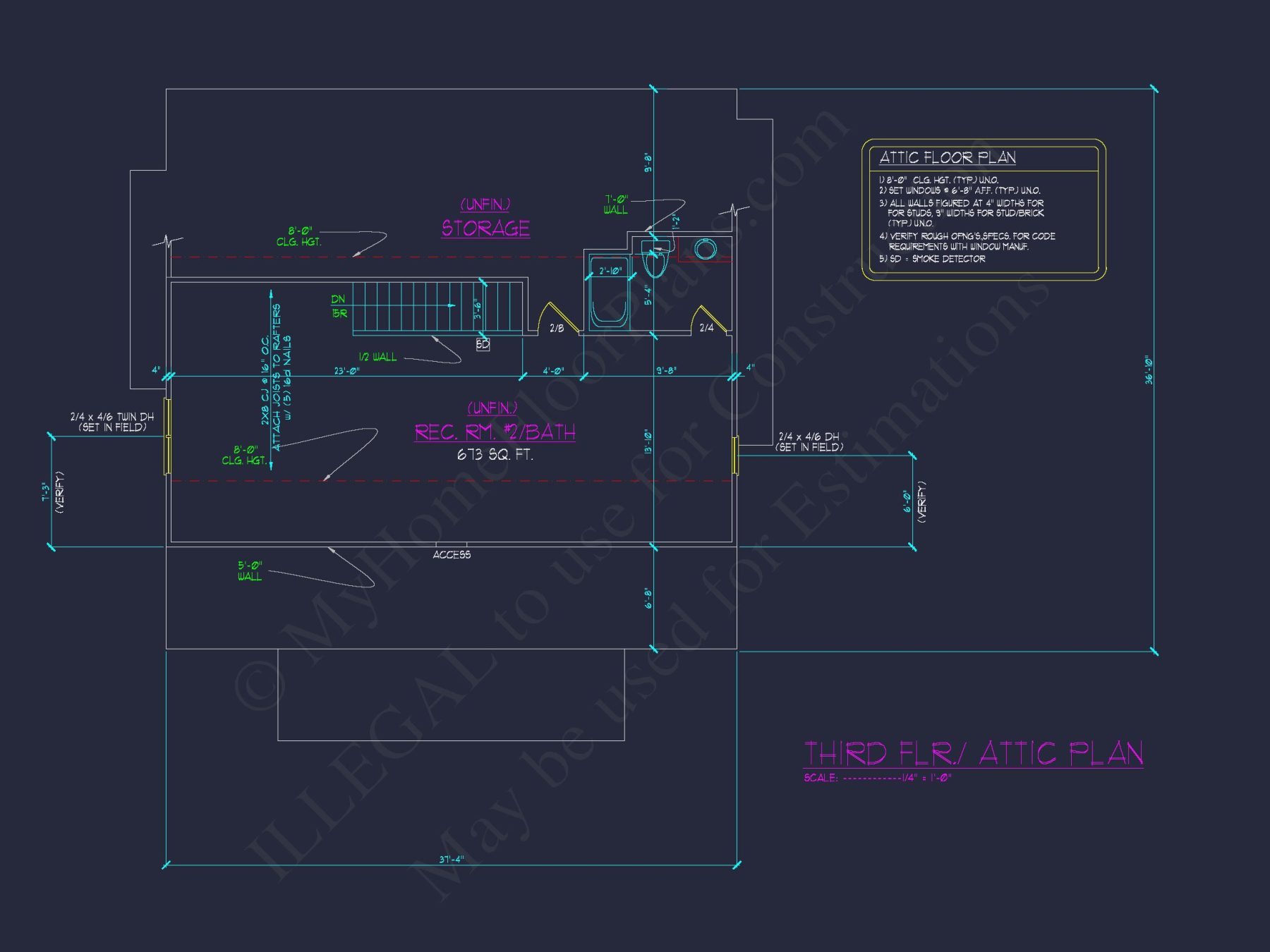 Elegant house Floor Plan with Spacious Blueprint Design