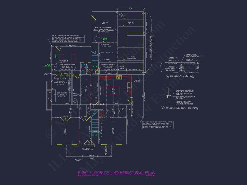 Elegant house Floor Plan with Spacious Blueprint Design