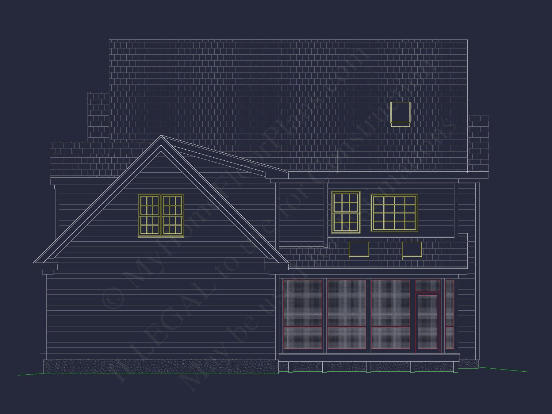 Elegant house Floor Plan with Spacious Blueprint Design