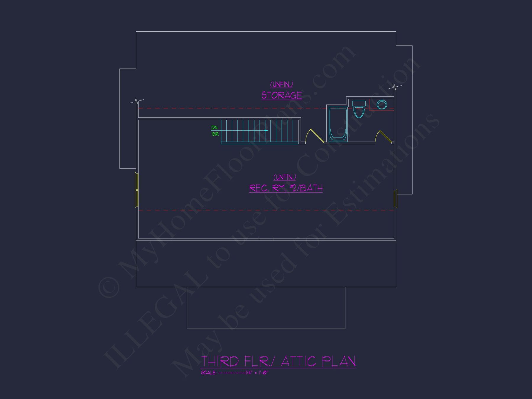 Elegant house Floor Plan with Spacious Blueprint Design