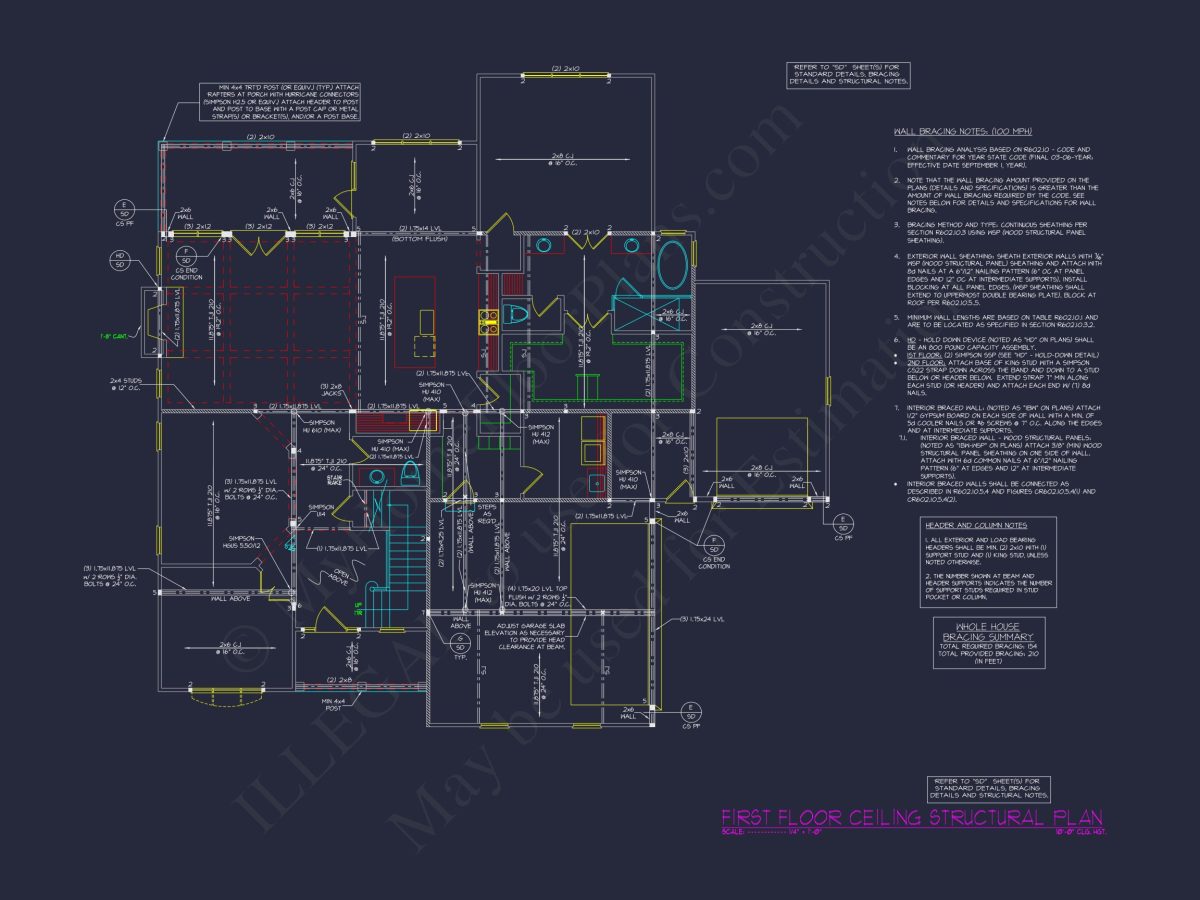 Elegant house Floor Plan with Spacious Designs and CAD Blueprints