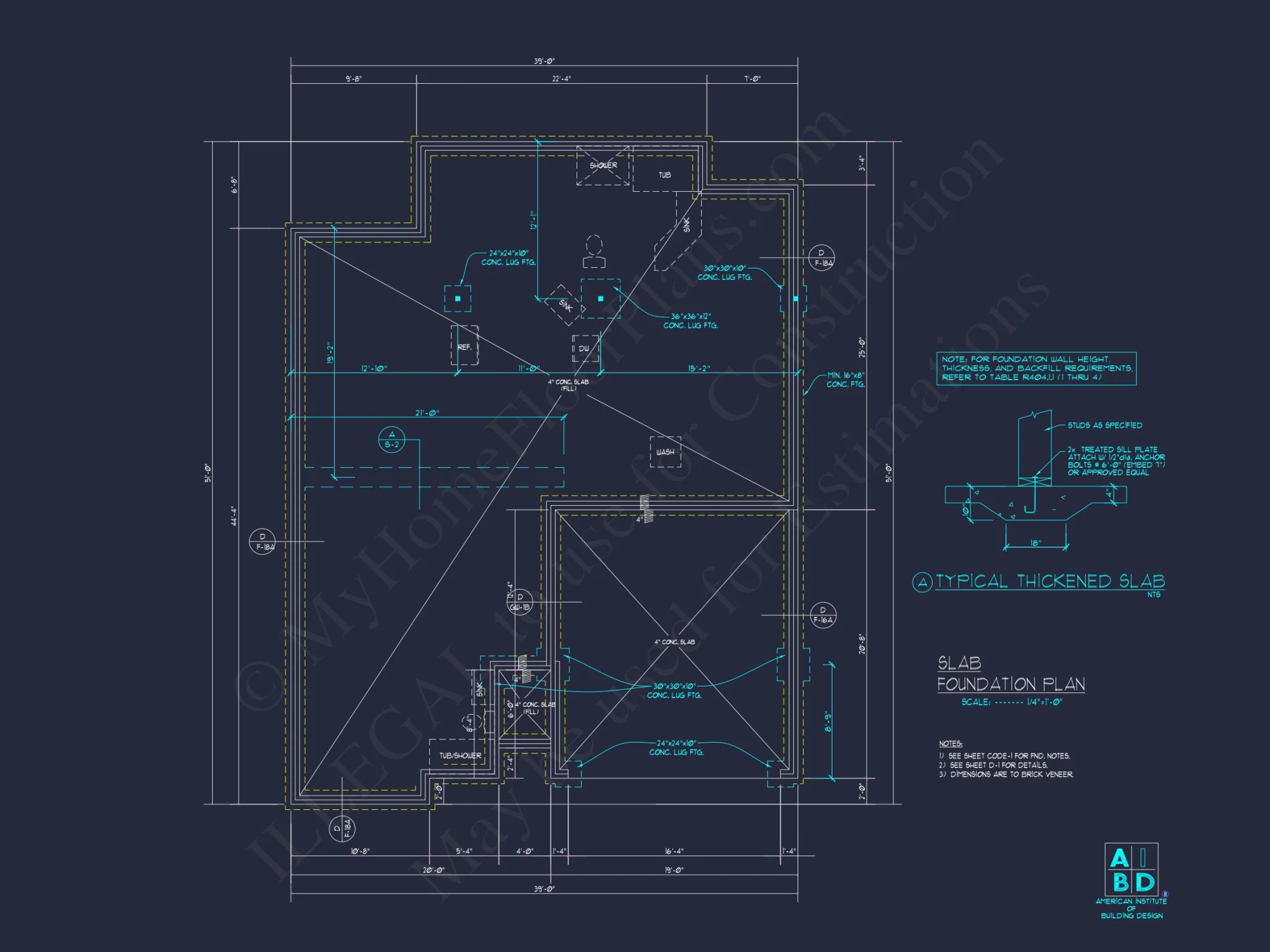 Elegant house Plan: 1.5 Story CAD Designs with 3 Bedrooms
