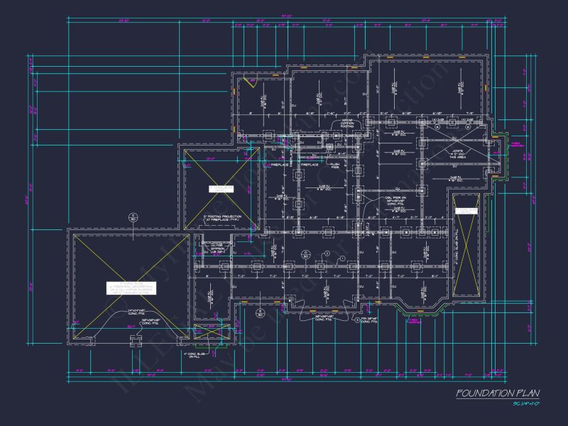 Elegant house Plan Design with CAD & Blueprint Architecture
