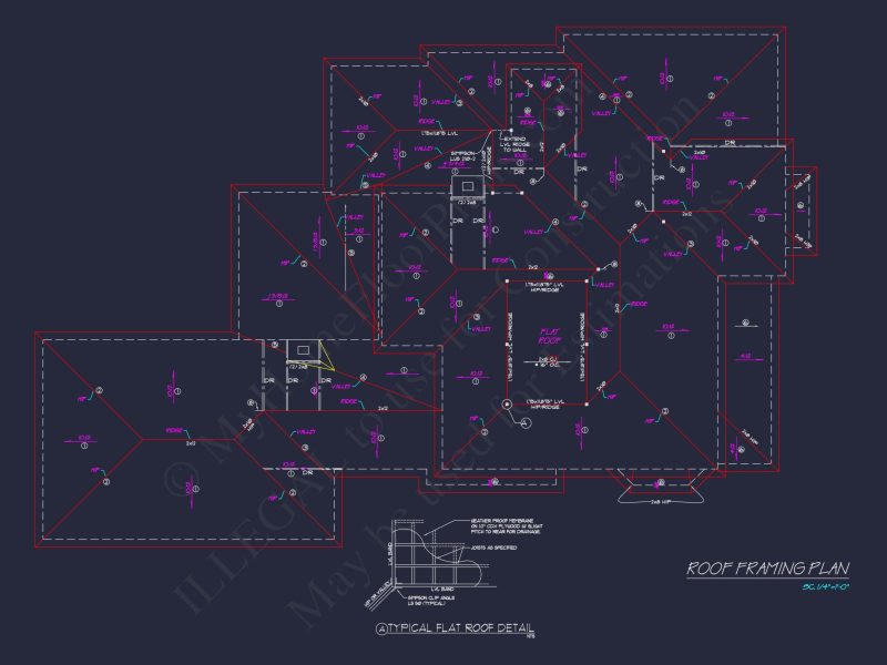 Elegant house Plan Design with CAD & Blueprint Architecture
