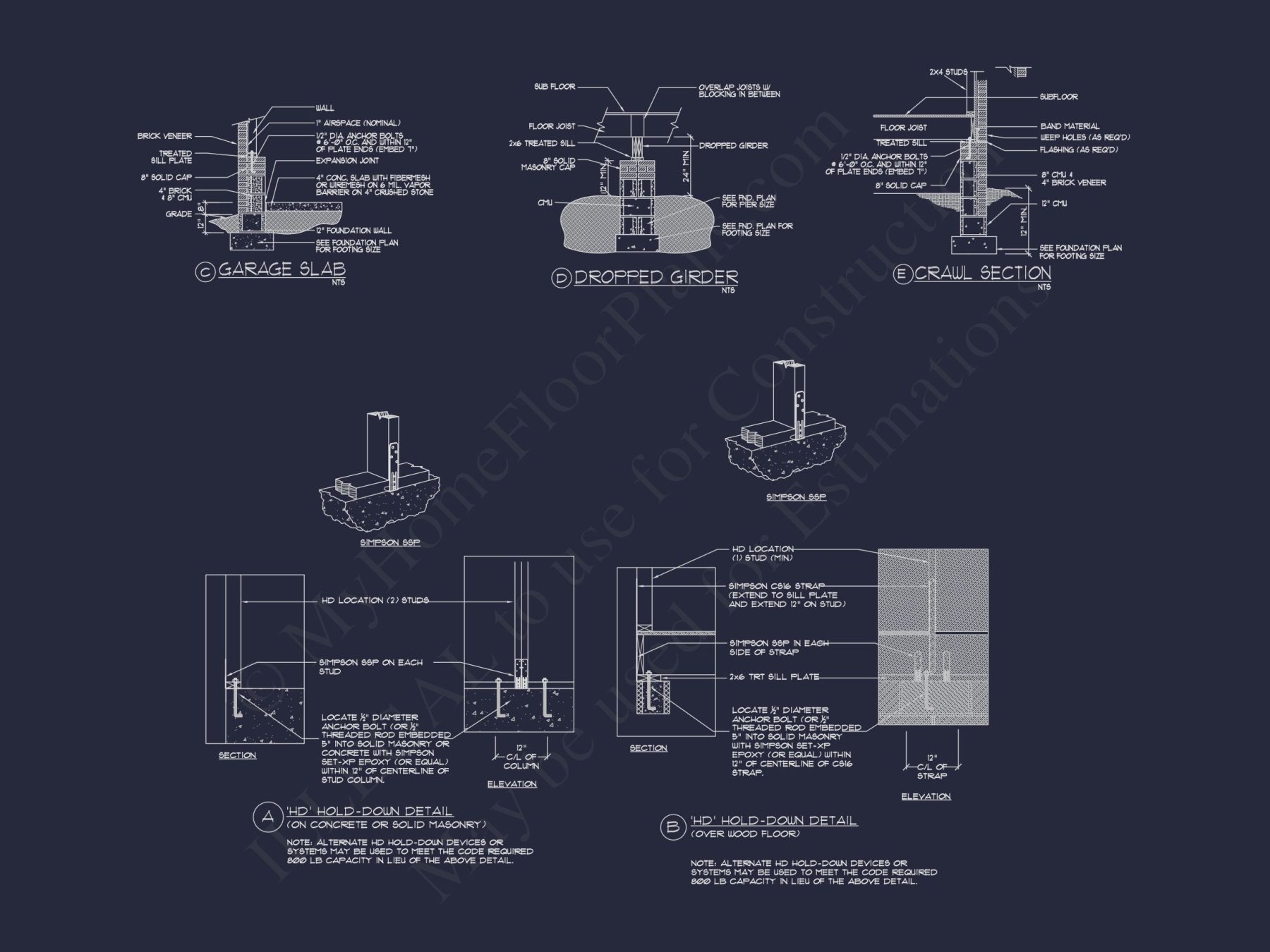 Elegant house Plan Design with CAD & Blueprint Architecture