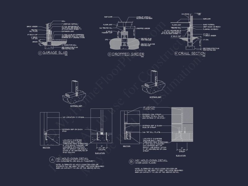 Elegant house Plan Design with CAD & Blueprint Architecture
