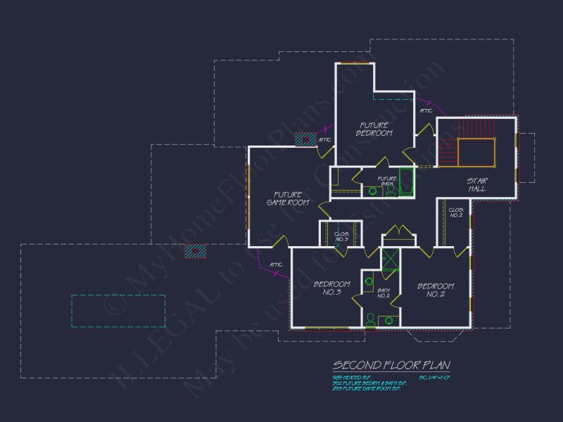 Elegant house Plan Design with CAD & Blueprint Architecture