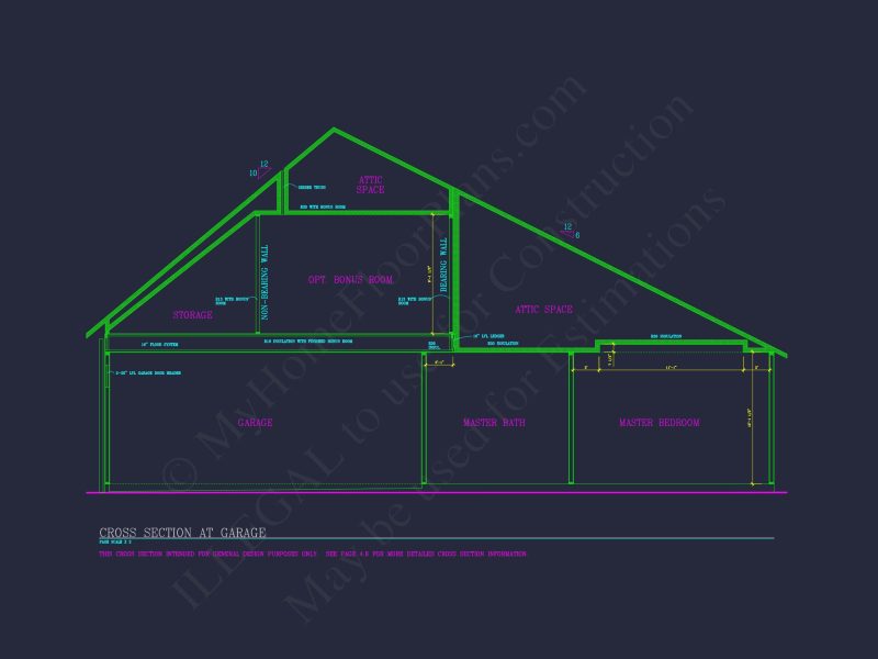 Elegant house Plan: Detailed Blueprints, CAD Designs & Floor Plans