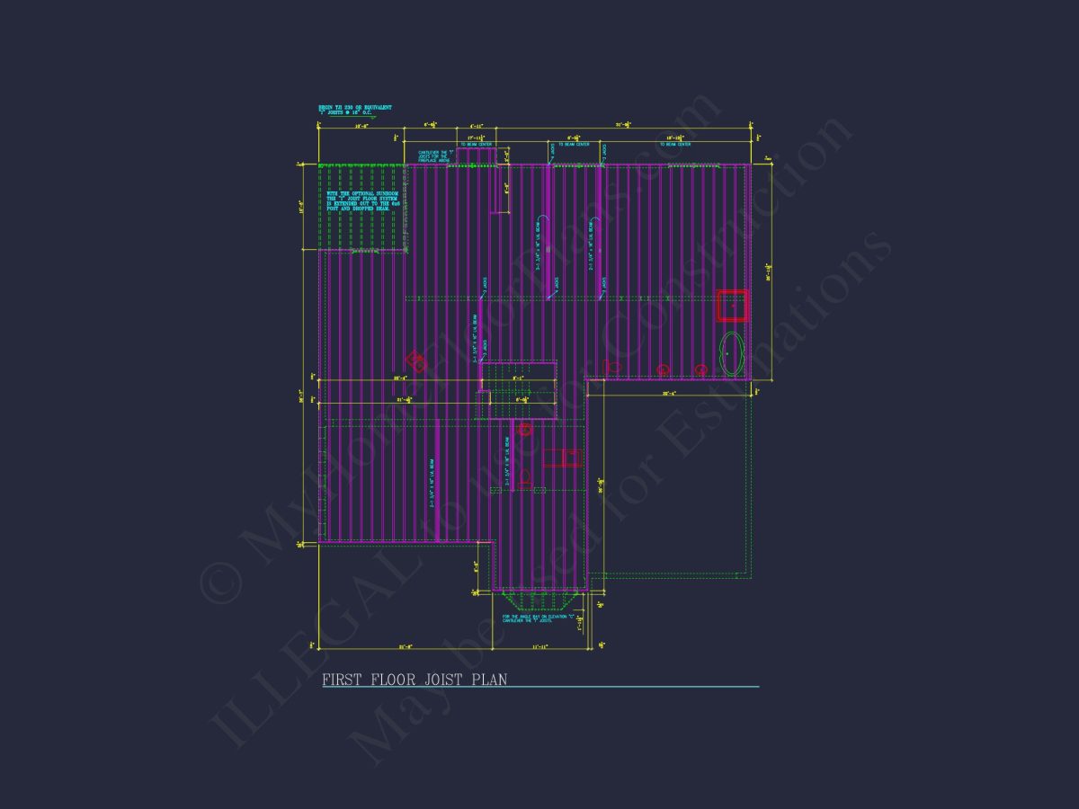 Elegant house Plan: Detailed Blueprints, CAD Designs & Floor Plans