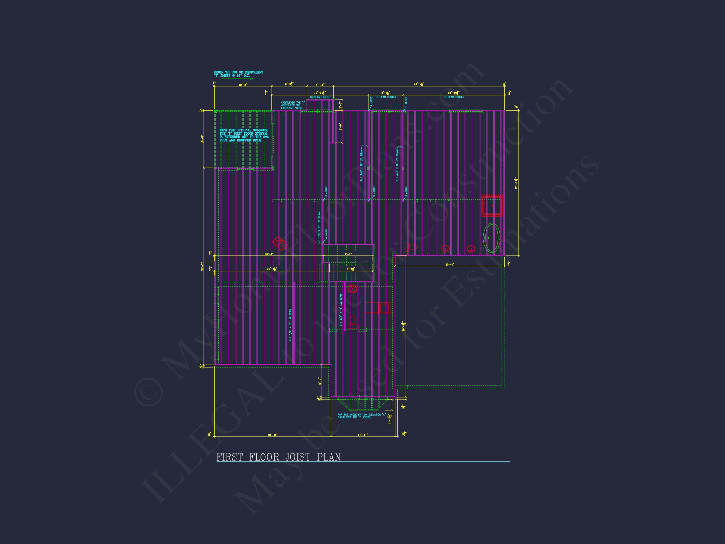 Elegant house Plan: Detailed Blueprints,CAD Designs & Floor Plans