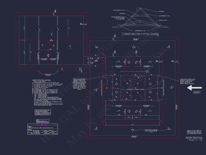 Elegant house Plan: Detailed Floor Plan Blueprints