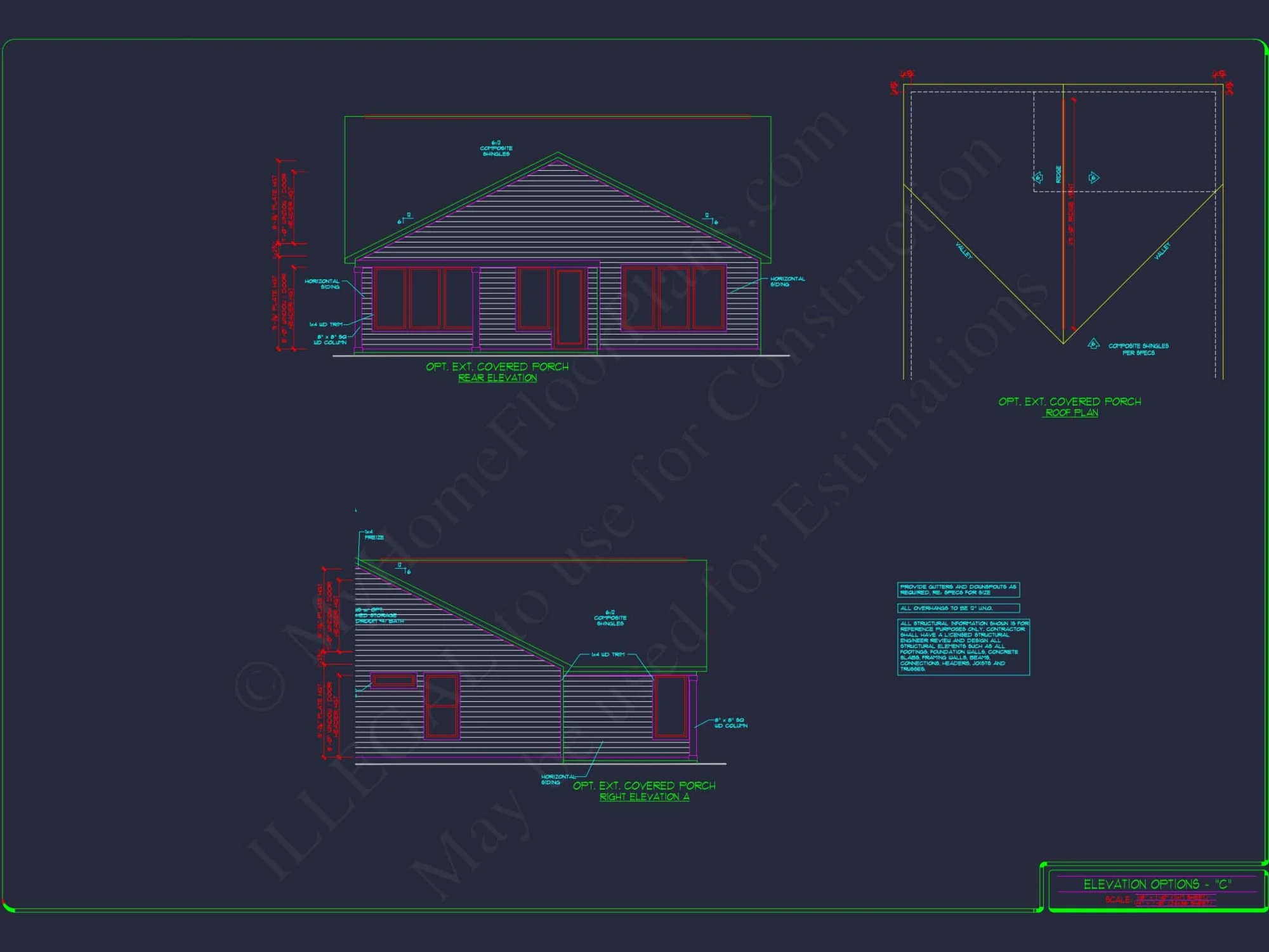 Elegant house Plan: Detailed Floor Plans with CAD Designs