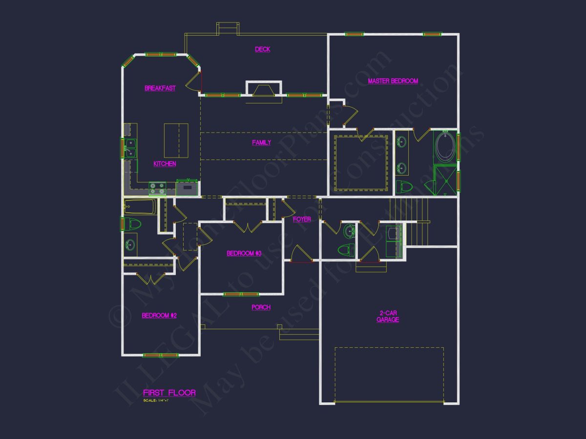 Elegant house Plan: Floor and Blueprint Designs for Architectural Excellence