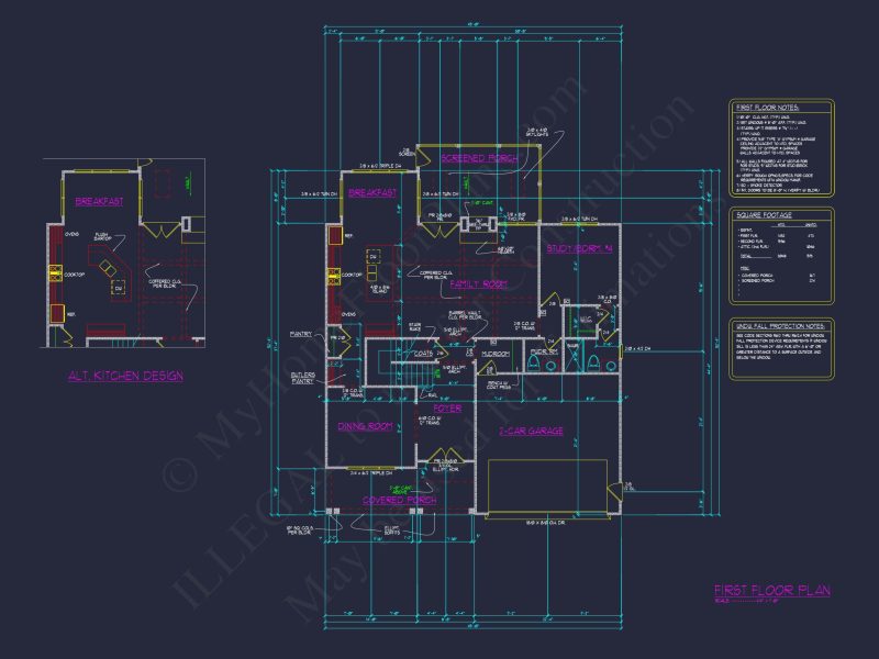 Floor Plan, Blueprint & CAD