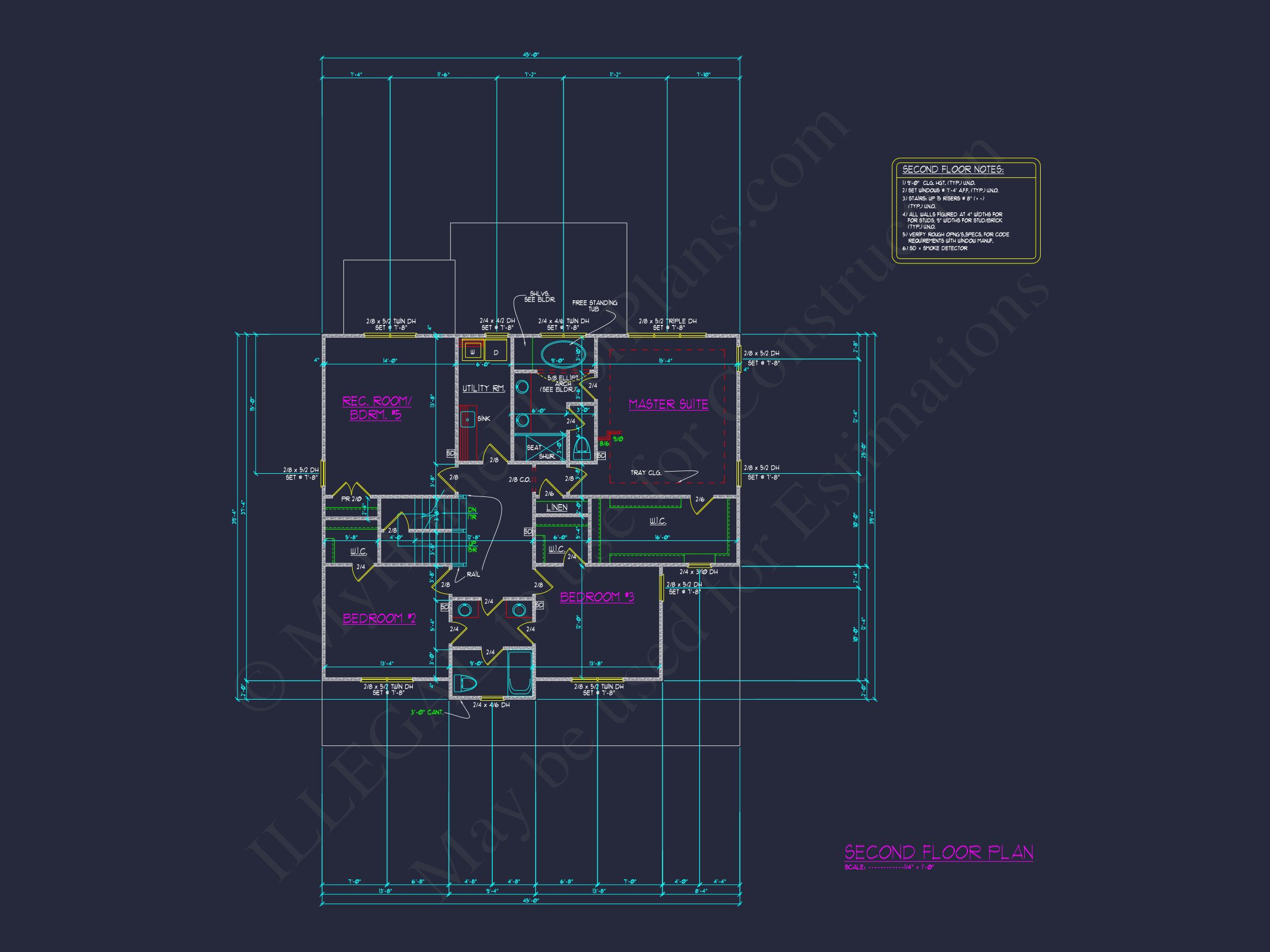 Elegant house Plan With Spacious Design