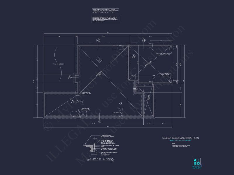 Elegant house Plan with 1.5 Floors, CAD Blueprints & Designs