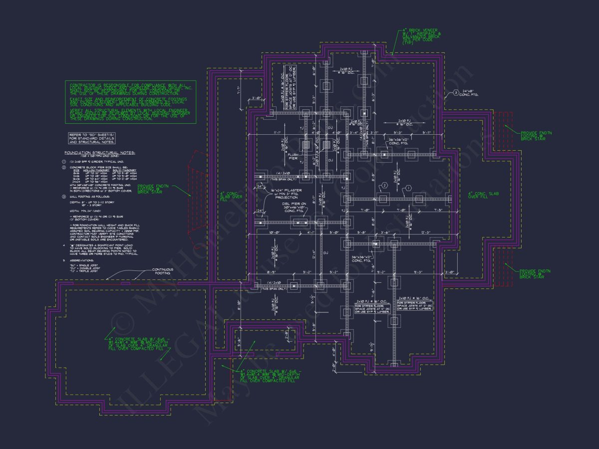 Elegant house Plan with 1.5 Floors, CAD Designs & Blueprints