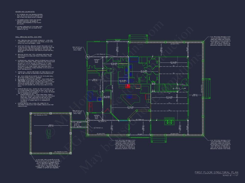 Elegant house Plan with 1.5 Floors, Full CAD Blueprint Designs