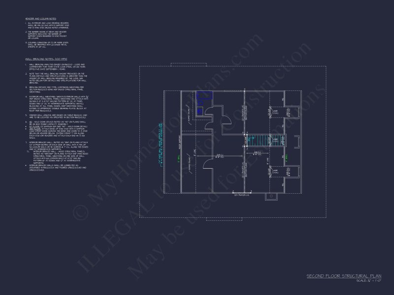 Elegant house Plan with 1.5 Floors, Full CAD Blueprint Designs