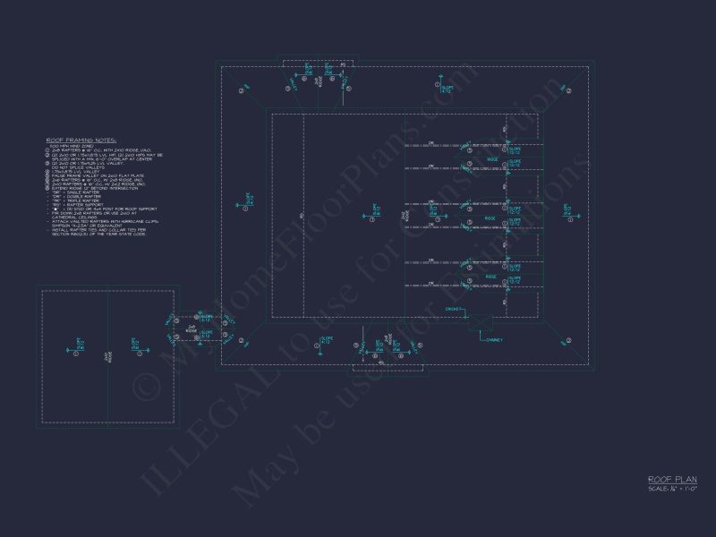 Elegant house Plan with 1.5 Floors, Full CAD Blueprint Designs