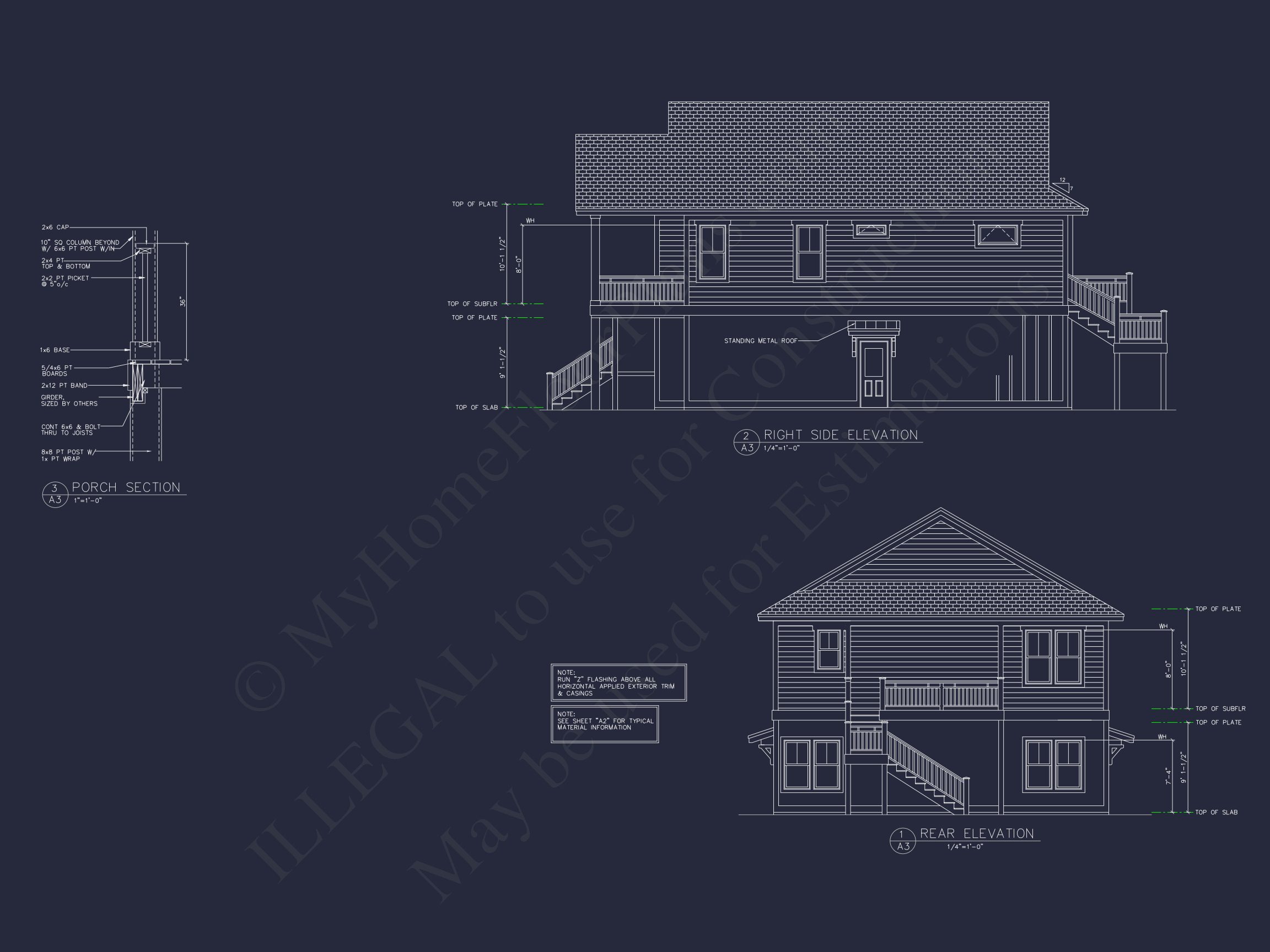 Elegant house Plan with 2 Floors,CAD Blueprint & Open Designs