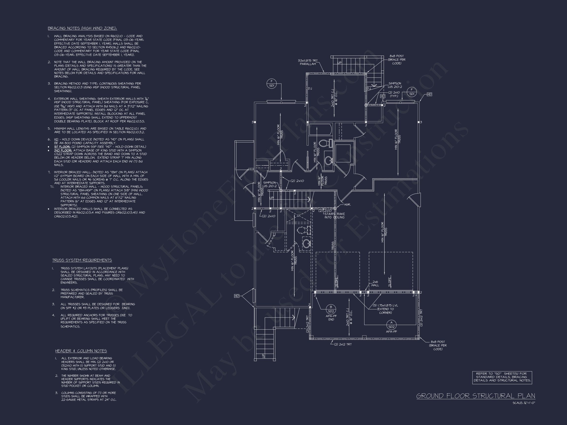 Elegant house Plan with 2 Floors,CAD Blueprint & Open Designs