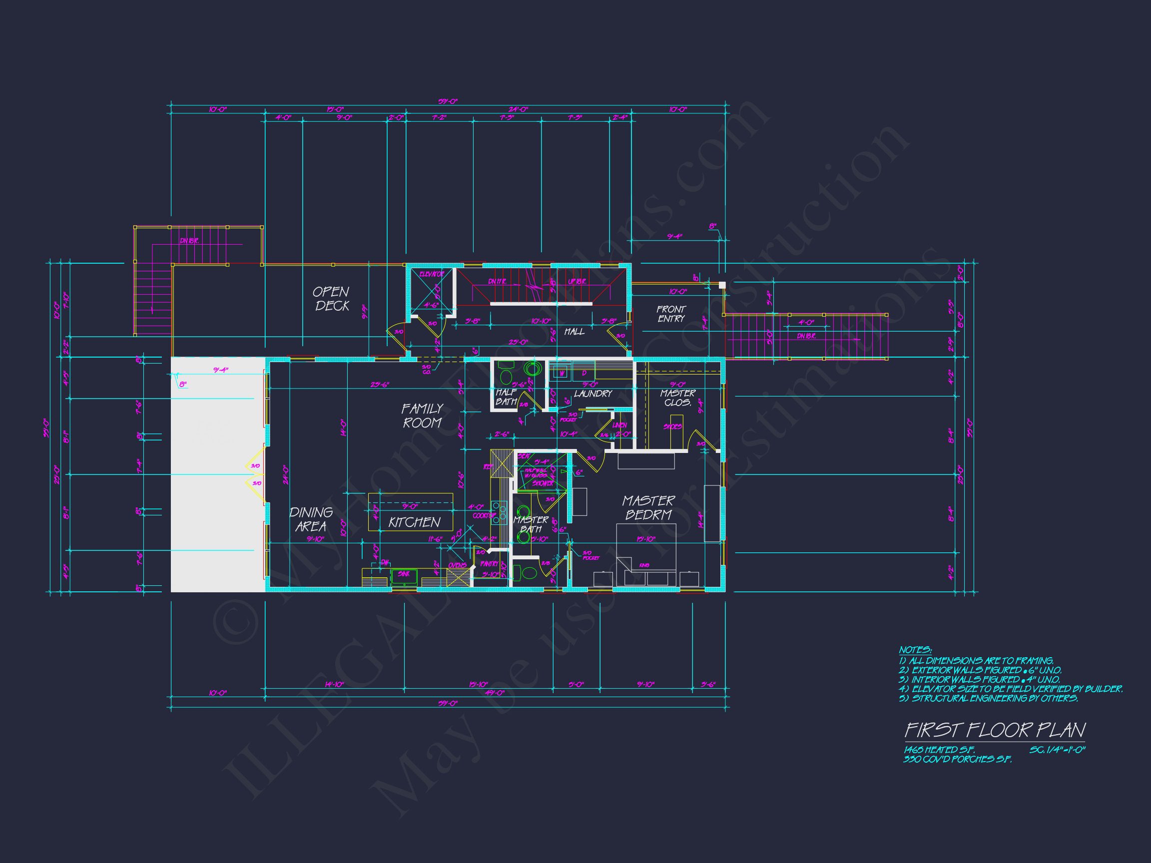 Elegant house Plan with 2-Story CAD Blueprint & Modern Designs