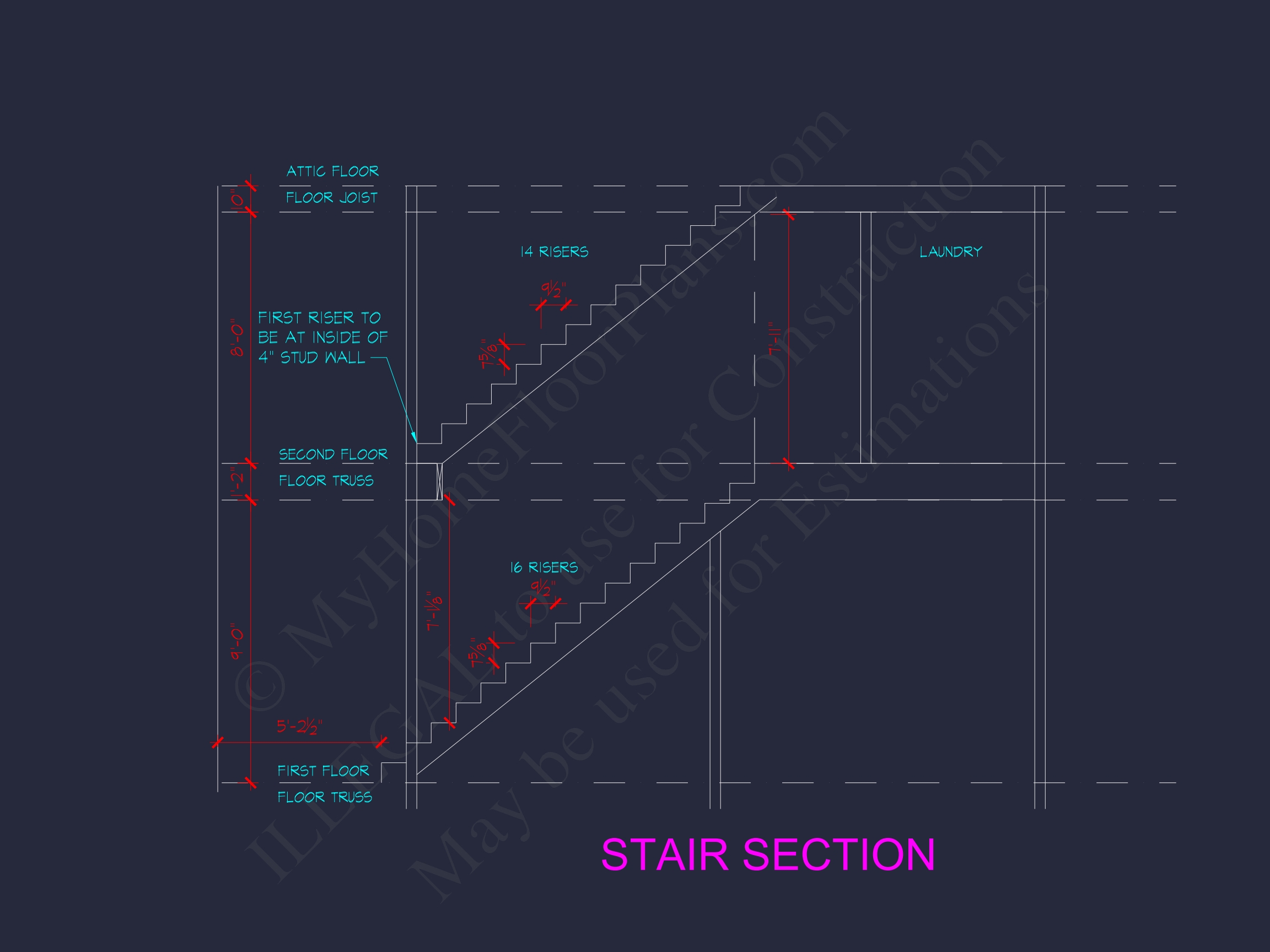 Elegant Home Plan with 2-Story CAD Floor Designs and Blueprint