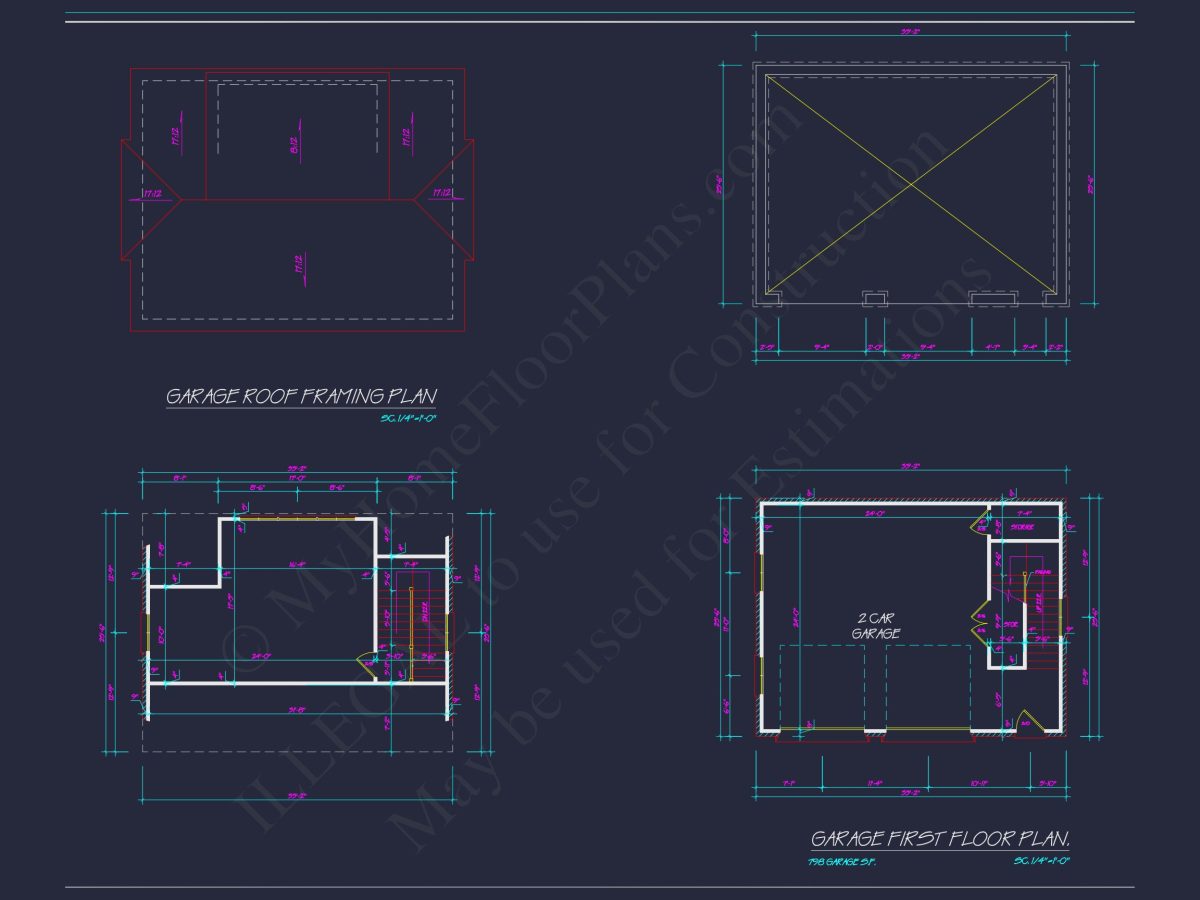 Elegant house Plan with 2-Story Design, CAD Architecture & Features