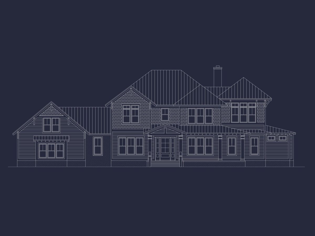 Elegant house Plan with 2-Story Floor Plan and Coastal Designs
