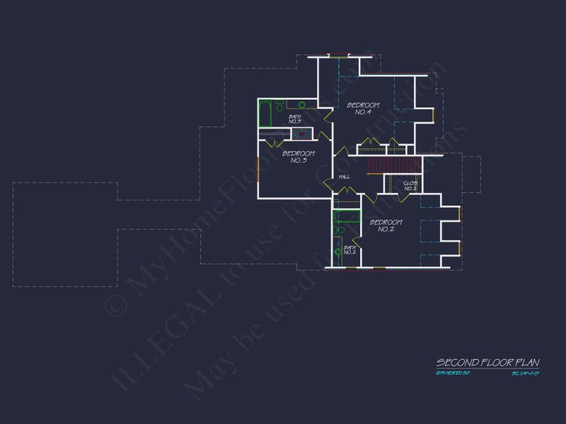 Elegant house Plan with 2-Story Floor Plan, CAD, and Designs