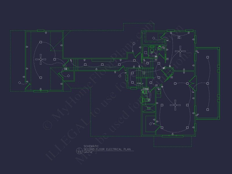 Elegant house Plan with 2 Story Floors, CAD Designs & Blueprints